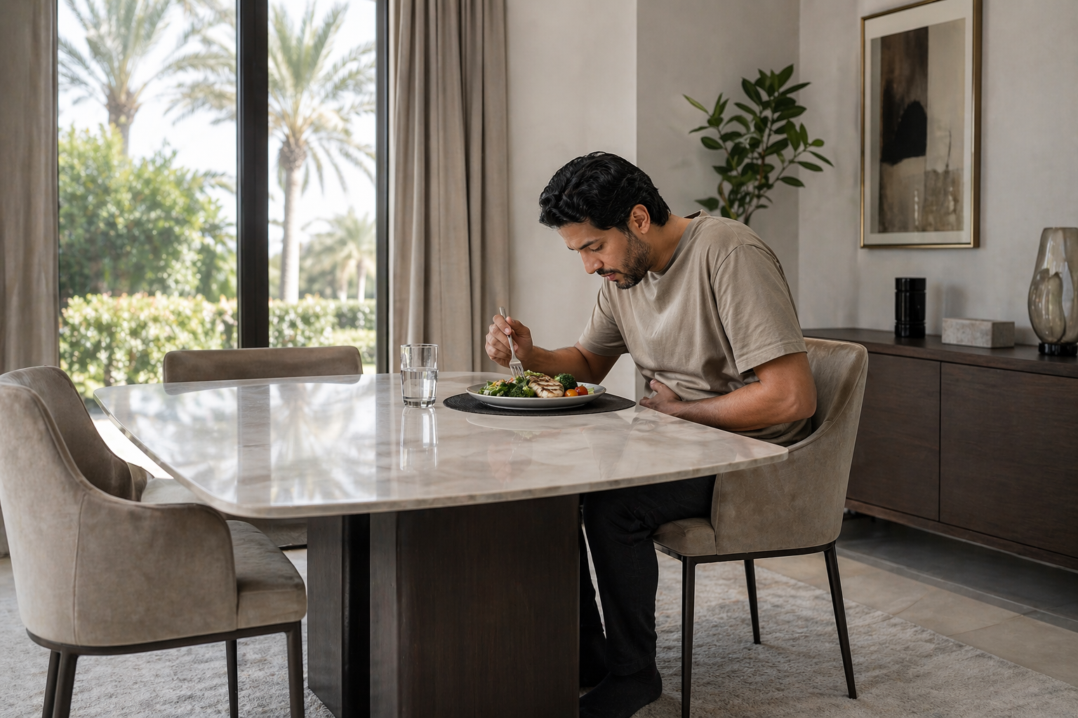 Does How You Sit While Eating Affect Your Digestion?