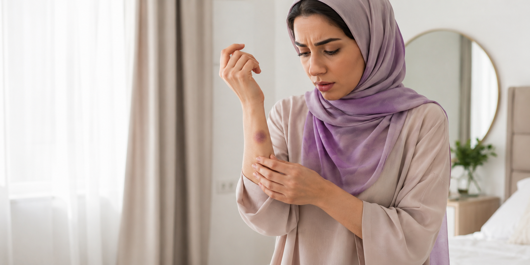 لماذا تظهر كدمات مفاجئة دون إصابة واضحة؟